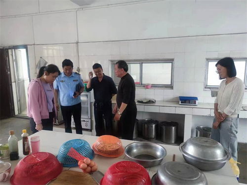 孔灣鎮開展校園食品安全專項檢查