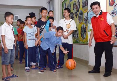 致敬陽江西點學校的志愿者們 你們辛苦了！